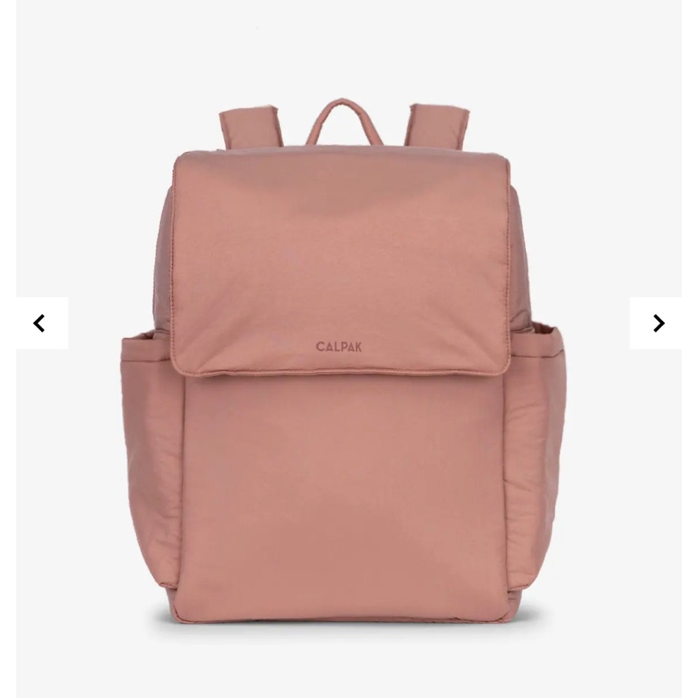 Calpak limited edition peony diaper backpack with laptop sleeve